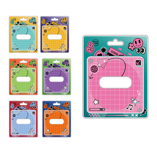 ブリスター風缶バッジフレーム(全7色)