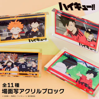 ハイキュー!! 場面写アクリルブロック