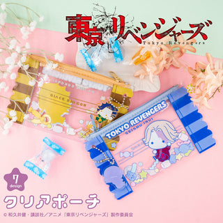 ぷにきゅ～と 東京リベンジャーズ クリアフラットポーチ